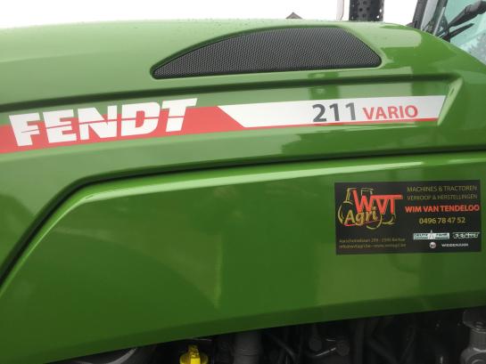 Tractor Fendt 211 Vario - sponsor
